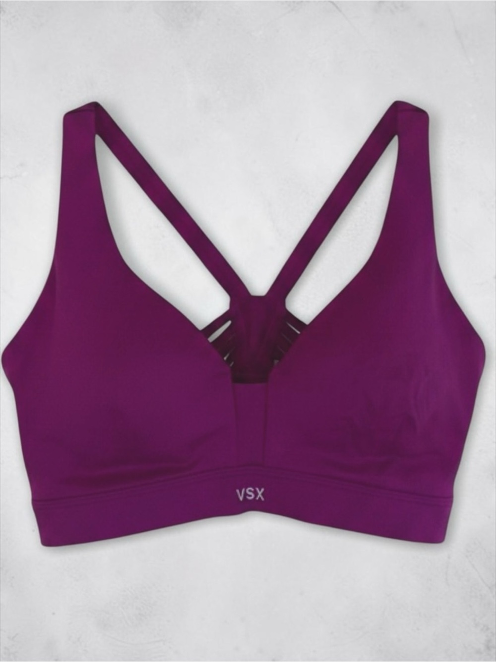 Victoria’s Secret VSX Magenta Racerback Sports Bra Small Medium